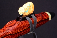 Cocobolo Native American Flute, Minor, Mid F#-4, #G24L